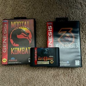 Sega Genesis Mortal Kombat Collection